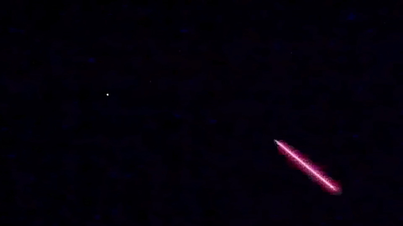 3-30-2021 UFO Red Band of Light WARP Flyby Hyperstar 470nm IR RGBYCML  Analysis 2
